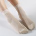 Women Crystal Hollow Out Breathable Low Cut Sock Ultra  Thin Mesh Boat Socks